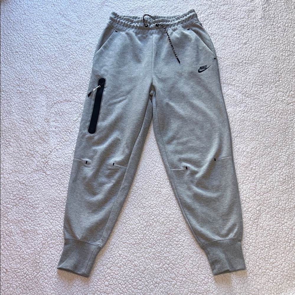 Nike Gray Joggers with Black Accents
